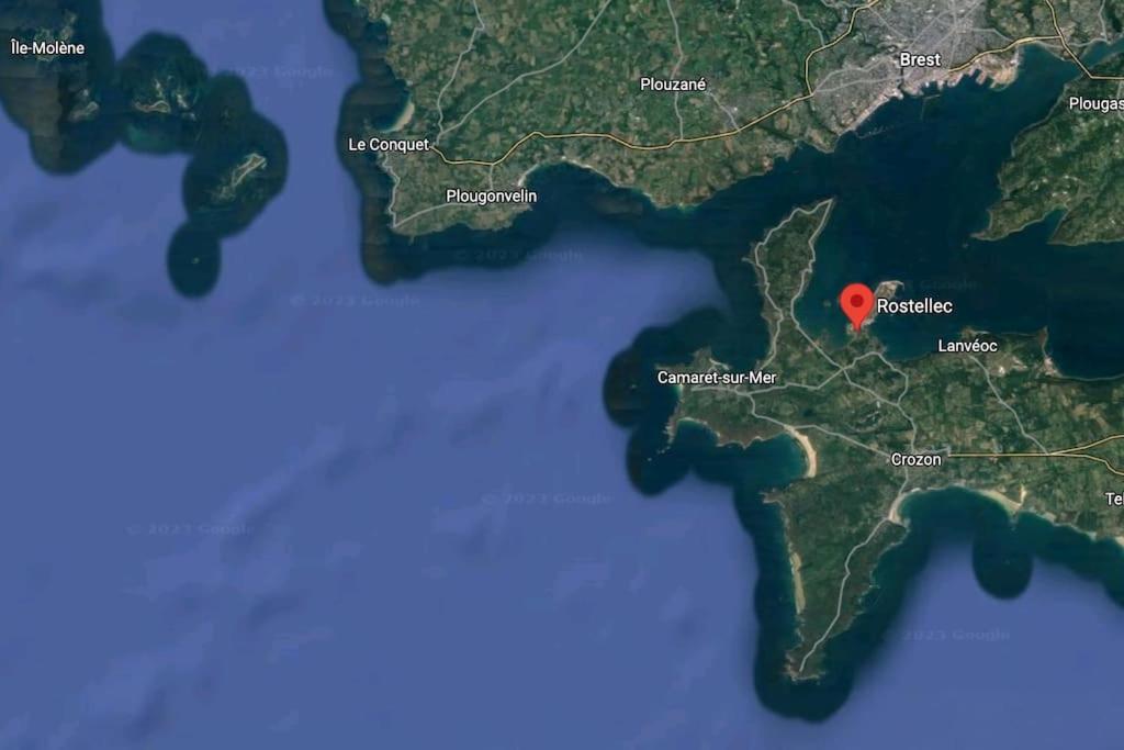 Gouled Ker I Gite Paisible A Proximite Des Plages Crozon Kültér fotó